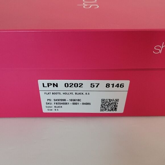 New! Faux Leather Tall Pointed Toe Knee High Black Riding Boots - Picture 9 of 13